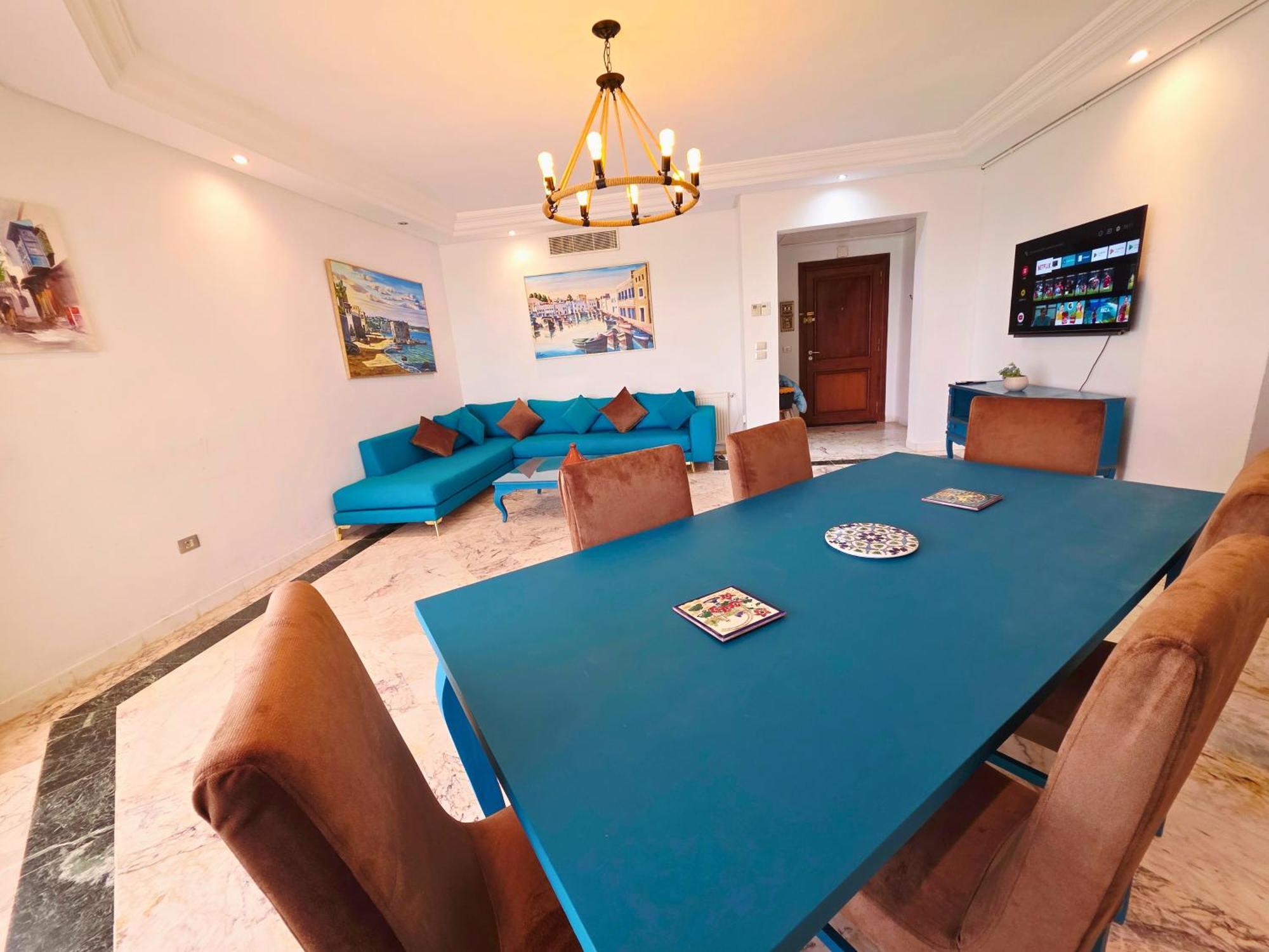 La Perle Bleue Apartman La Goulette Kültér fotó