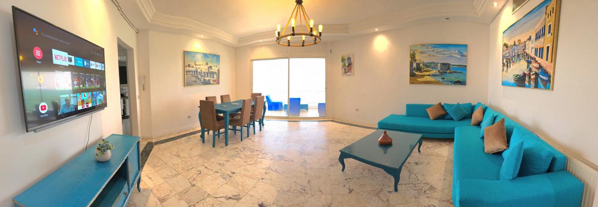 La Perle Bleue Apartman La Goulette Kültér fotó