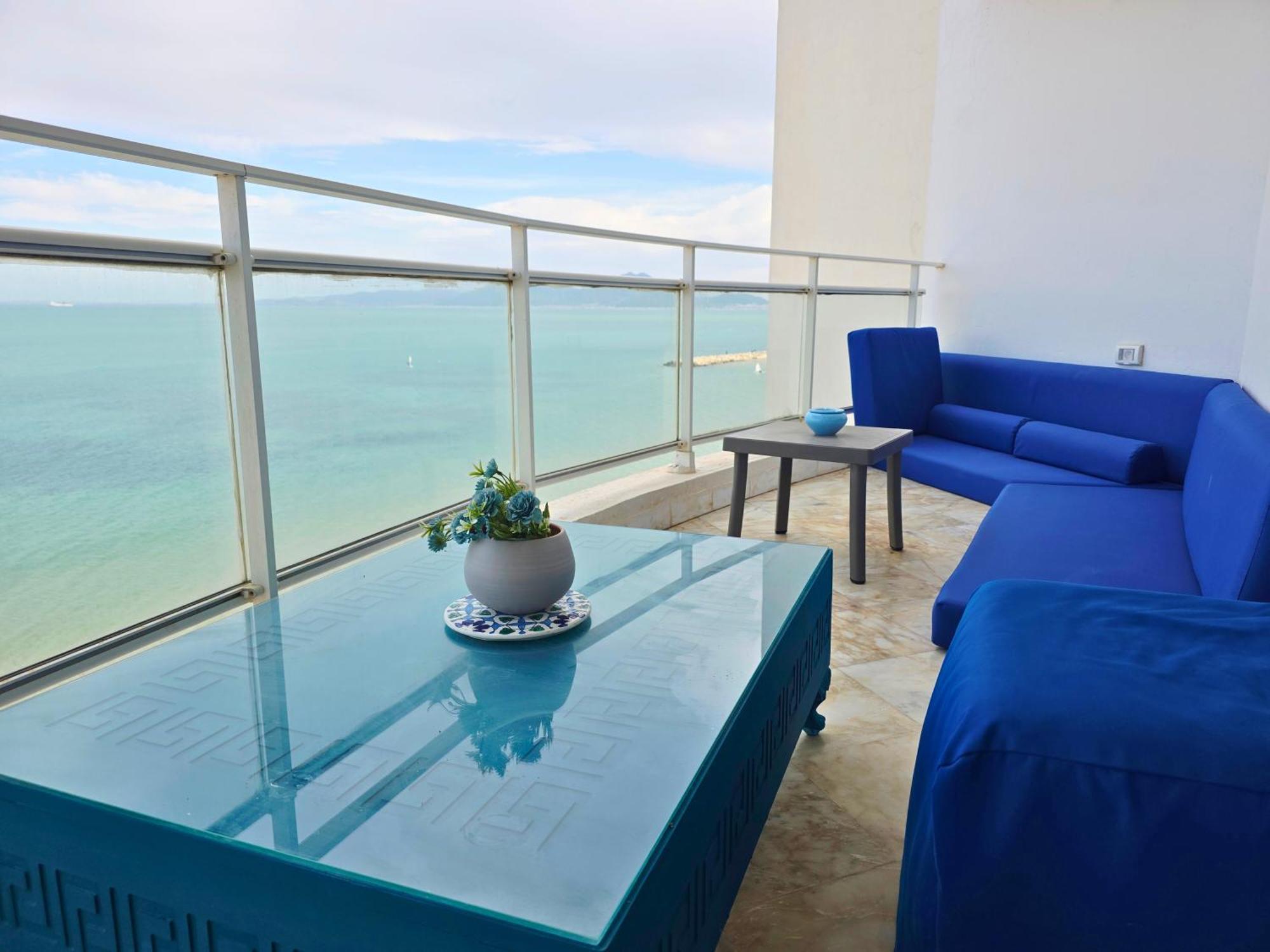 La Perle Bleue Apartman La Goulette Kültér fotó